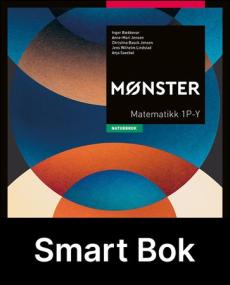 Mønster 1P-Y, naturbruk, Smart Bok : matematikk YF, vg1