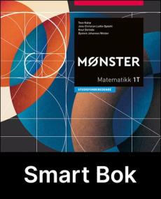 Mønster 1T, Smart Bok : matematikk SF, vg1