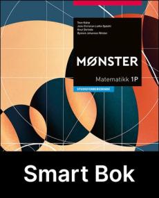Mønster 1P, Smart Bok : matematikk SF, vg1