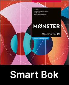Mønster R1, Smart Bok : matematikk SF, vg2