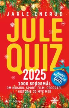Julequiz 2025 : 1000 spørsmål om musikk, sport, film, geografi, historie og mye mer