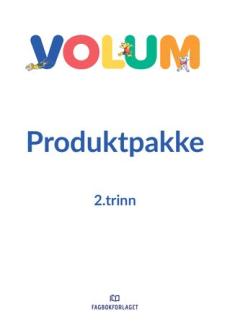 Volum trinnpakke 2 : alle elevbøker og nettressurs på 2. trinn