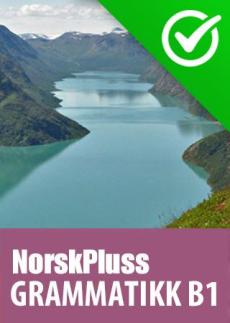NorskPluss B1 : Interaktivt og selvrettende digitalt læremiddel i norsk grammatikk