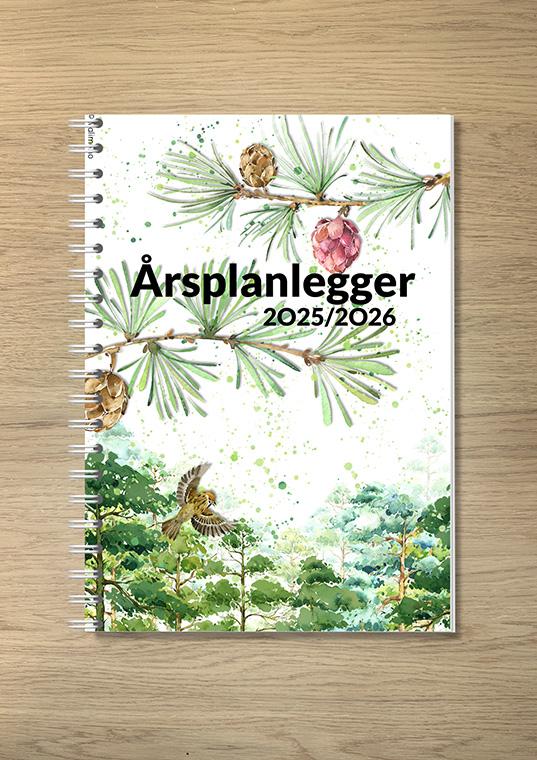 Årsplanlegger (bokmål) 2025/2026 - Skog