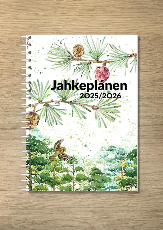 Årsplanlegger (nordsamisk) 2025/2026 - Skog