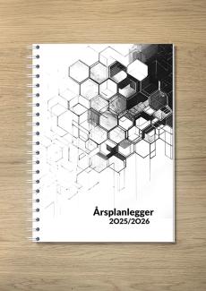 Årsplanlegger (bokmål) 2025/2026 - Minimalist