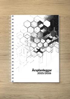 Årsplanlegger (nynorsk) 2025/2026 - Minimalist